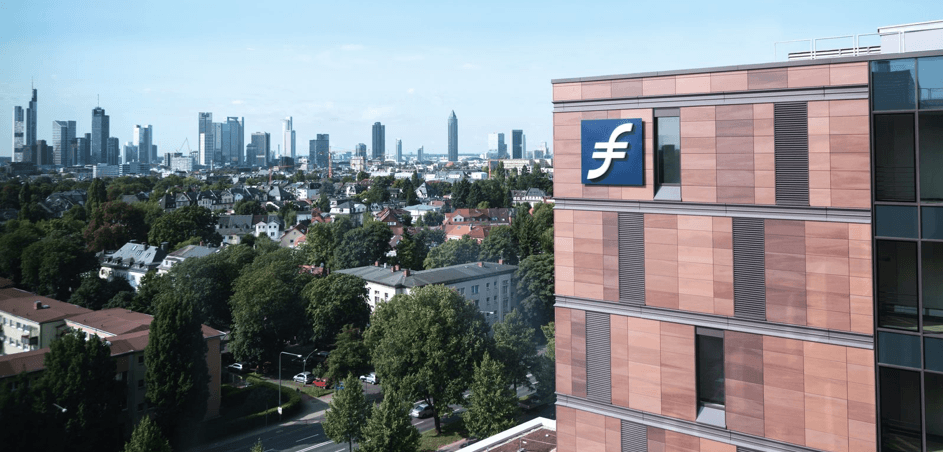 Frankfurt School Campus Skyline View